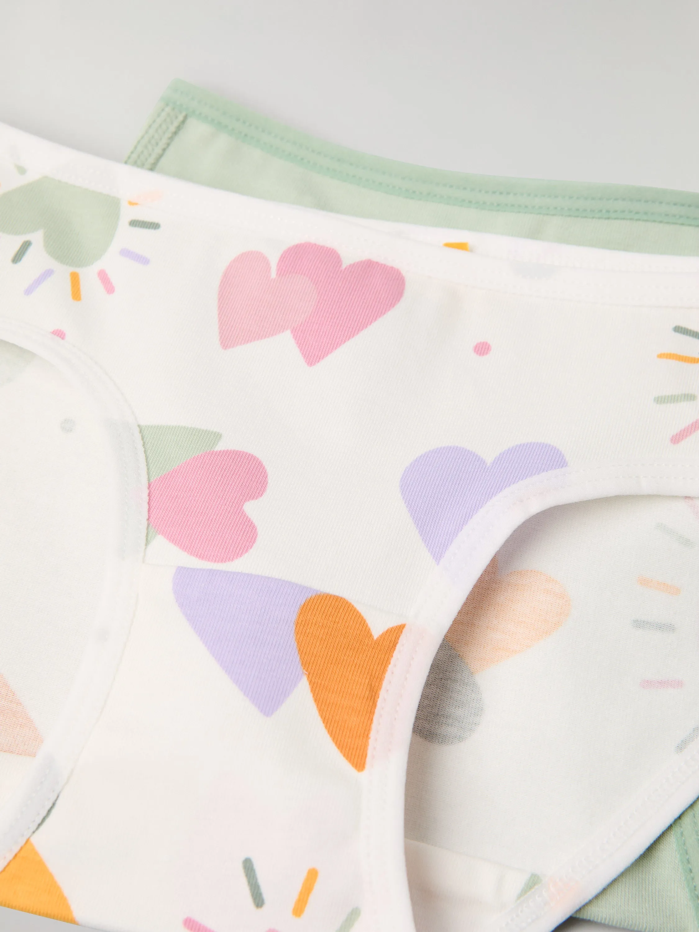 2 Pack Girls Briefs