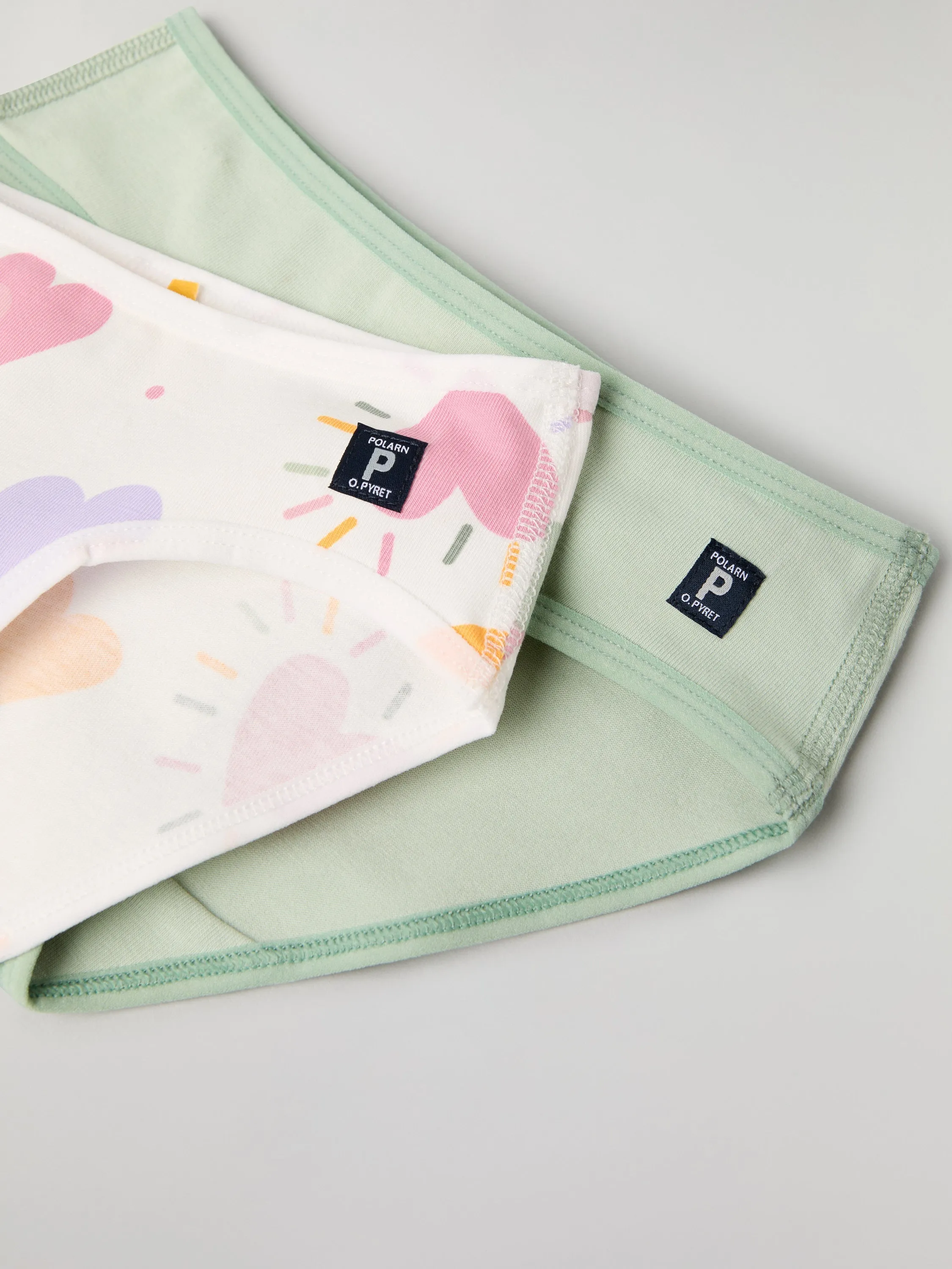 2 Pack Girls Briefs