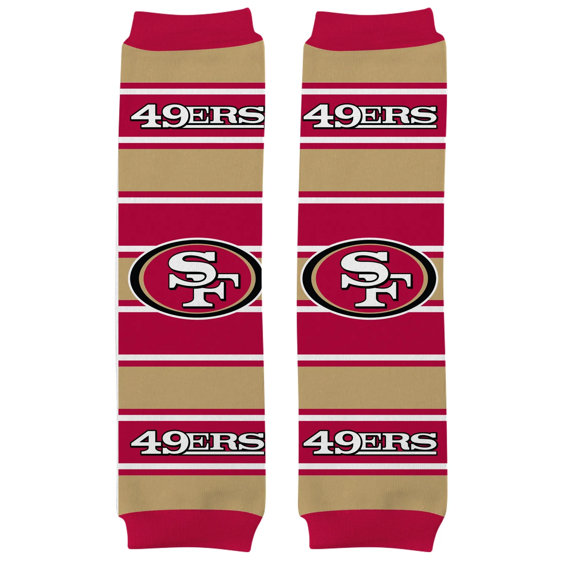 49ers Infant Football Leg Warmers