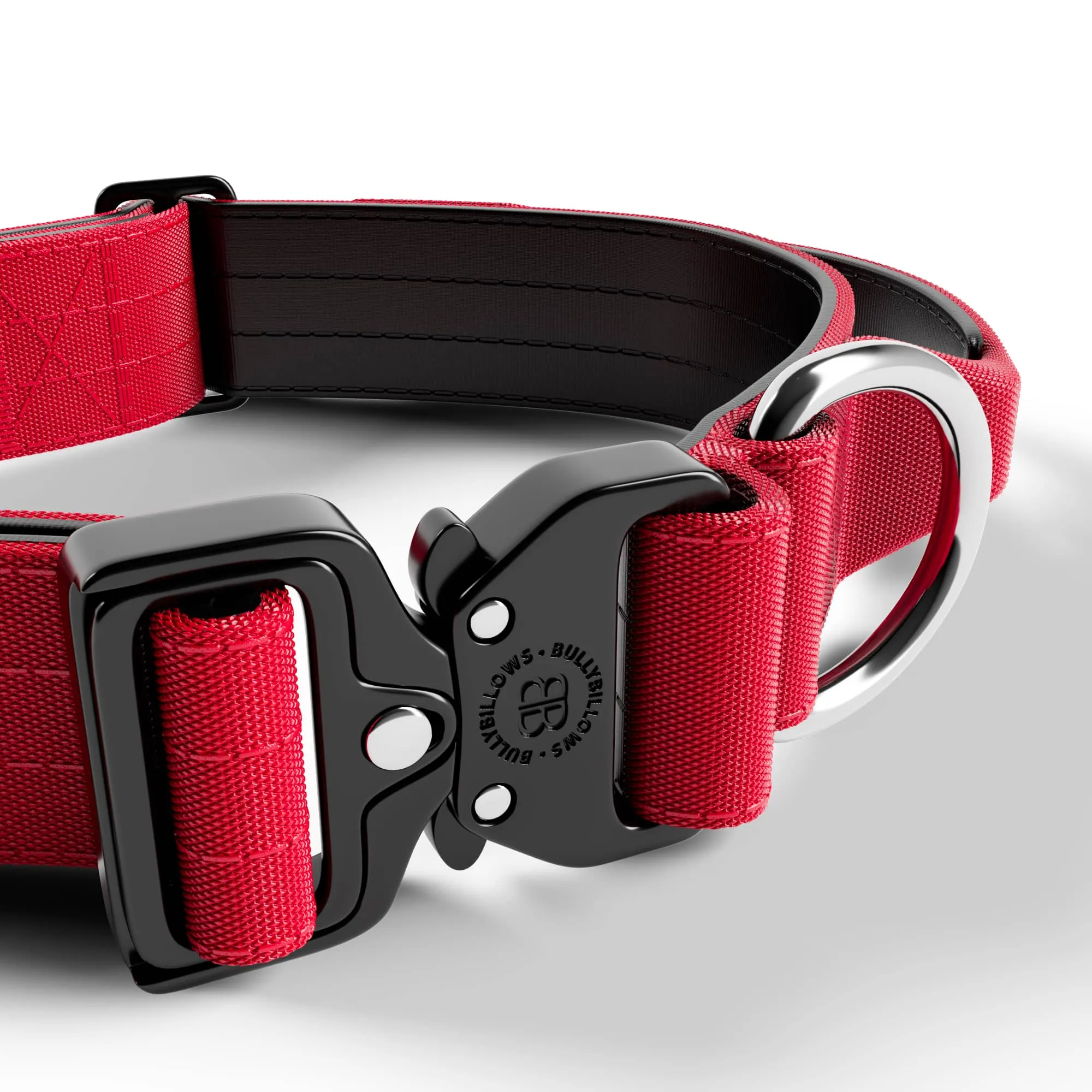 4cm Combat® Collar | Handle & Rated Clip - Red