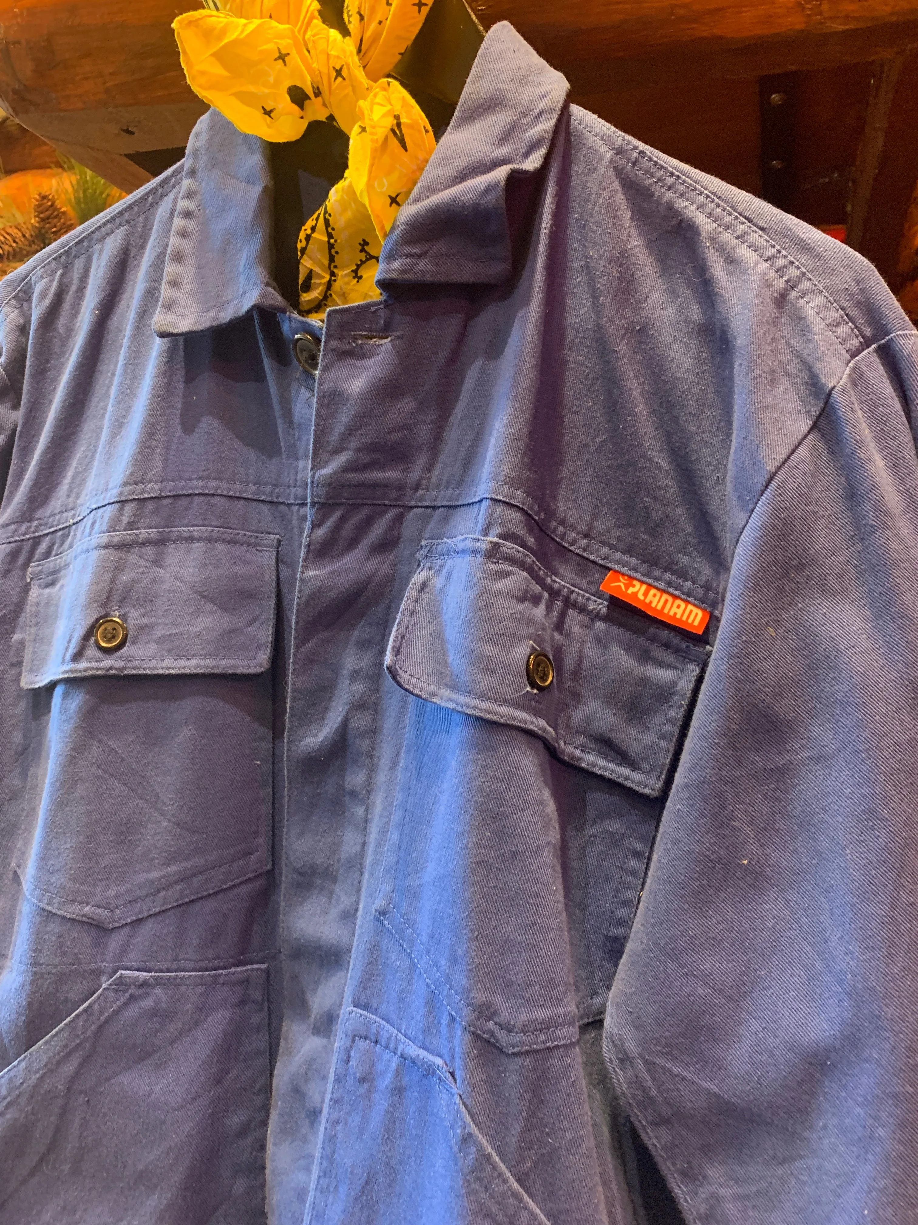 6. Vintage Euro Chore Jacket, Small