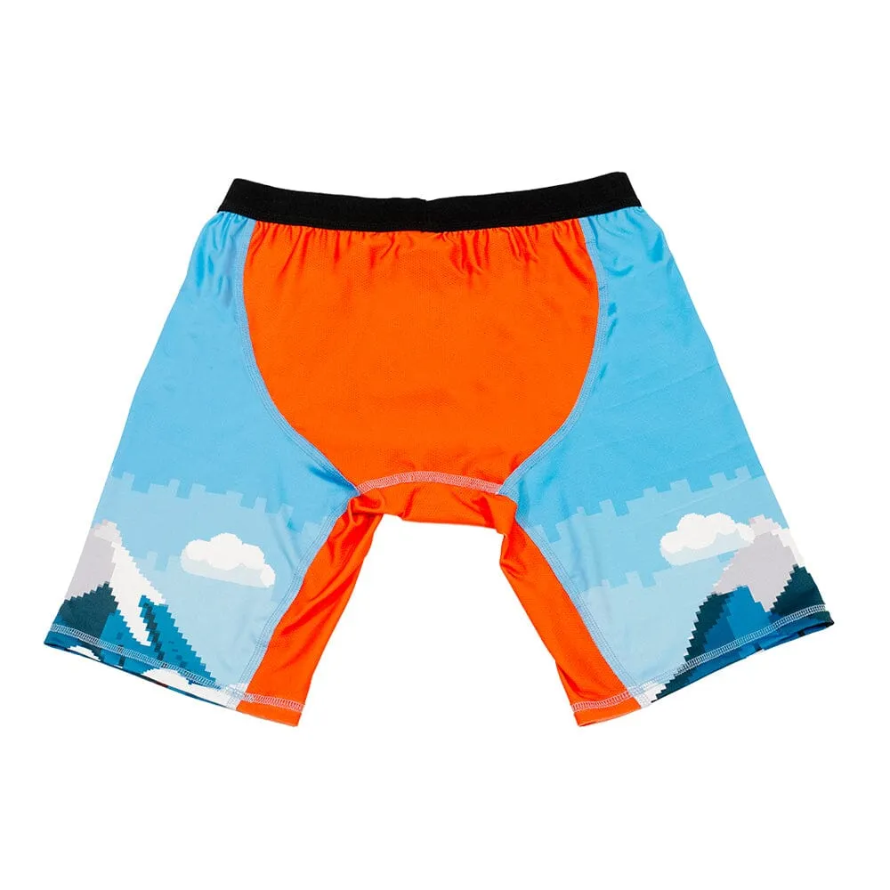 “8-bit” Triple Threat Compression Shorts