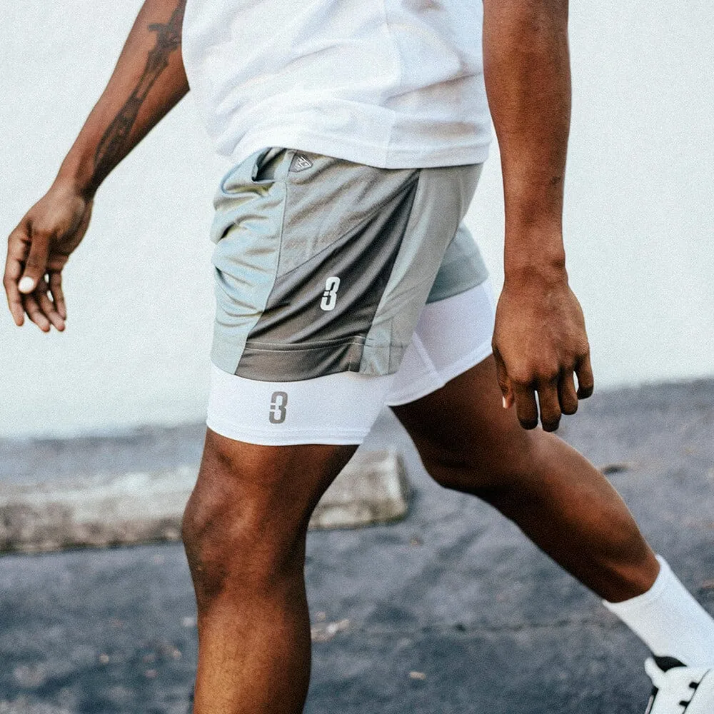 “8-bit” Triple Threat Compression Shorts