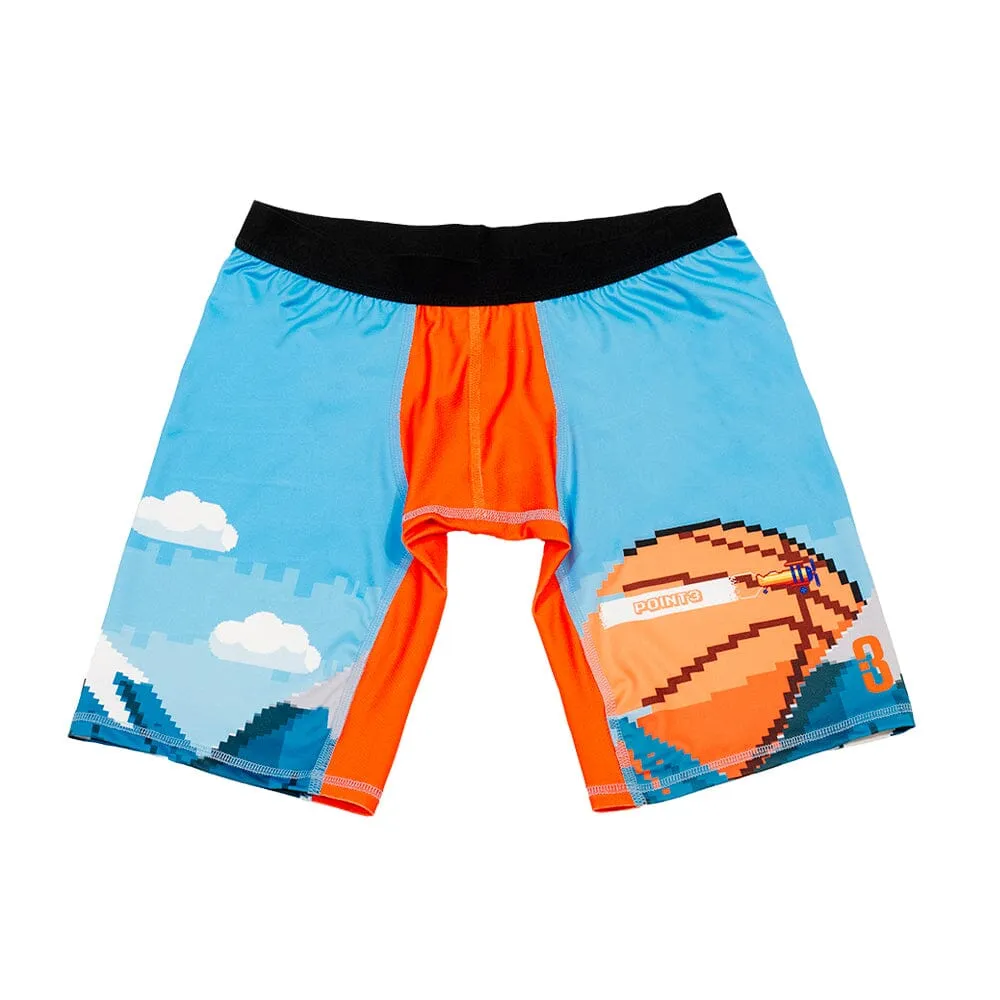 “8-bit” Triple Threat Compression Shorts