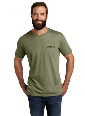 Allmade Unisex Tri-Blend Tee, Olive You Green [Black's Valley AG]