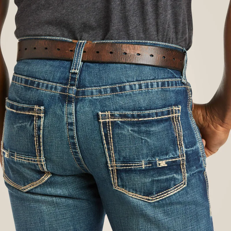 Ariat Mens M5 Slim Boundary Stackable Straight Leg Jean Style 10014010