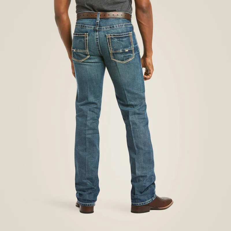 Ariat Mens M5 Slim Boundary Stackable Straight Leg Jean Style 10014010