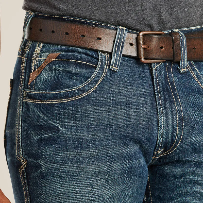 Ariat Mens M5 Slim Boundary Stackable Straight Leg Jean Style 10014010