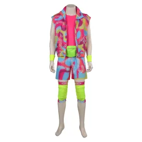 Barbie Movie 2023 Ken Beachwear Outfits Cosplay Costume Halloween Carnival Suit