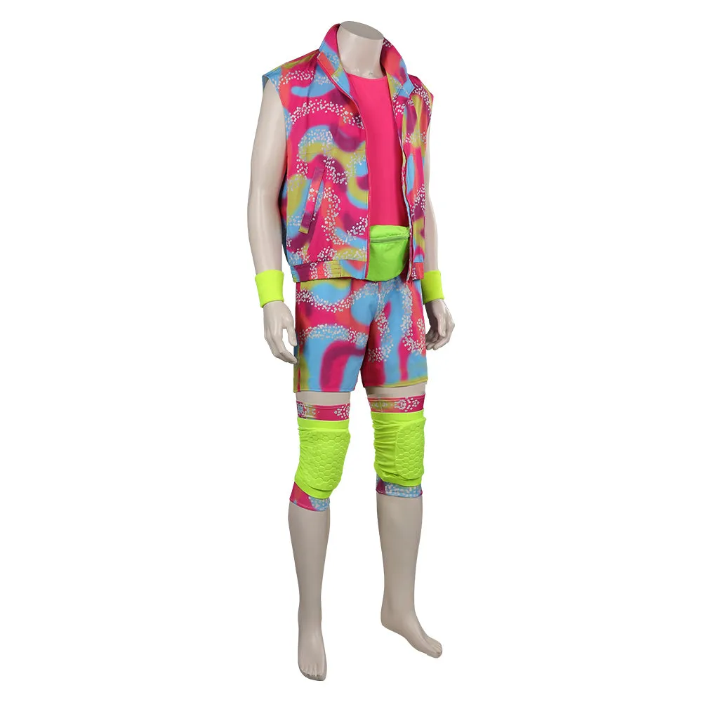 Barbie Movie 2023 Ken Beachwear Outfits Cosplay Costume Halloween Carnival Suit