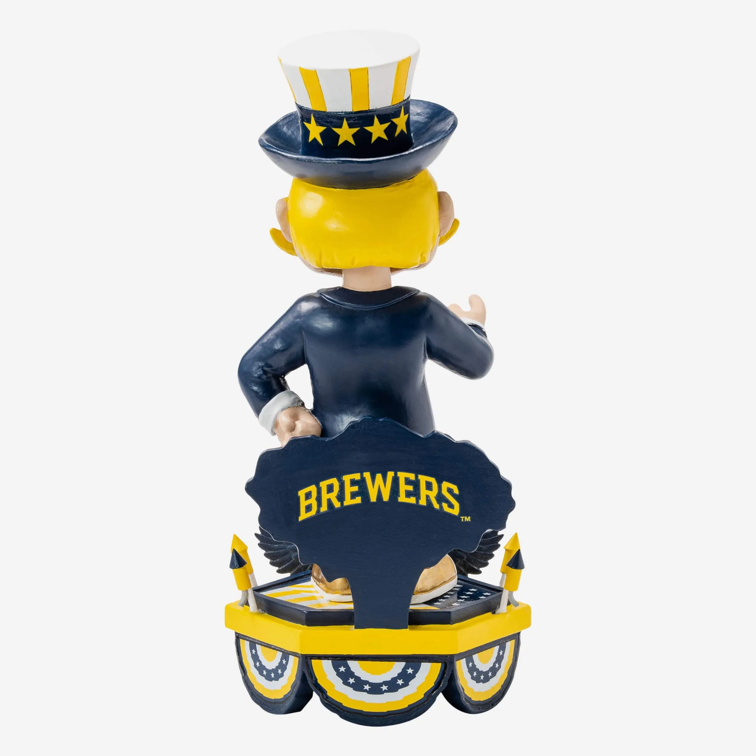 Bernie Brewer Milwaukee Brewers Americana Mascot Bobblehead