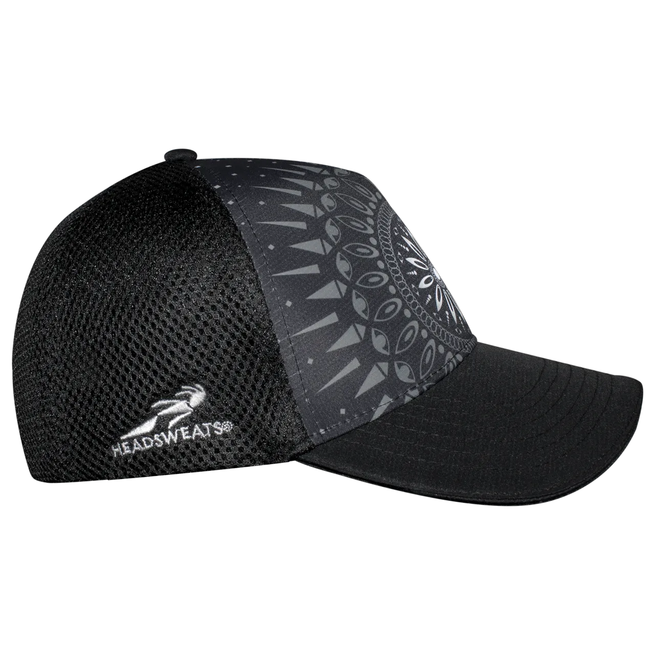 Black Haze 5 Panel Trucker Hat