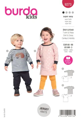 Burda X09273 Baby Dress