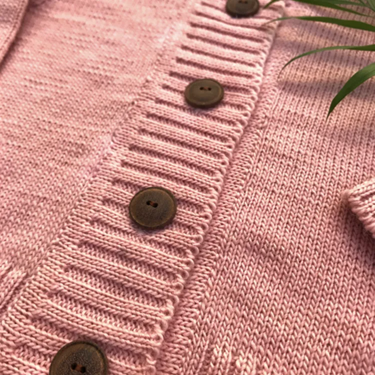 Cherry Blossom Merino Wool Cardigan