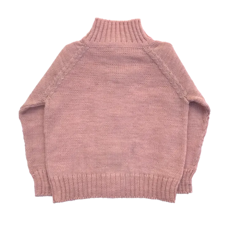 Cherry Blossom Merino Wool Cardigan