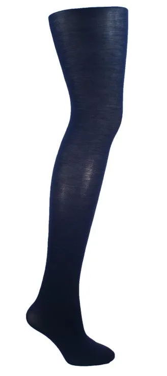 Columbine 1425 Superfine Merino Tights Dark Navy