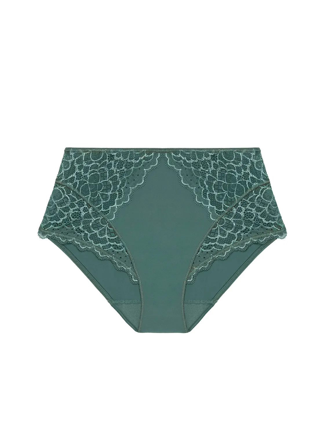 Culotte taille haute - Vert Boréal