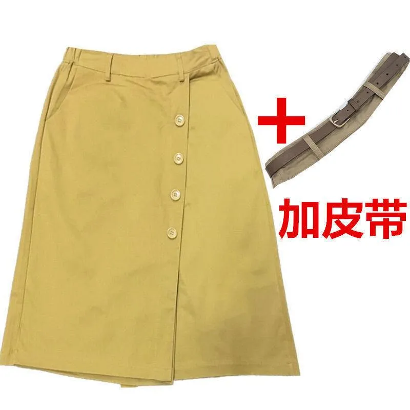 Culottes Summer Loose Bermuda Shorts Women Niche Mid-Length Three Quarter False Two-Piece Skorts Korean Casual Straight Jeans Bermuda Shorts