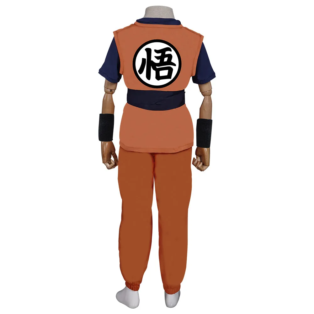 Dragon Ball Son Goku Halloween Carnival Suit Cosplay Costume Kids Children Outfits