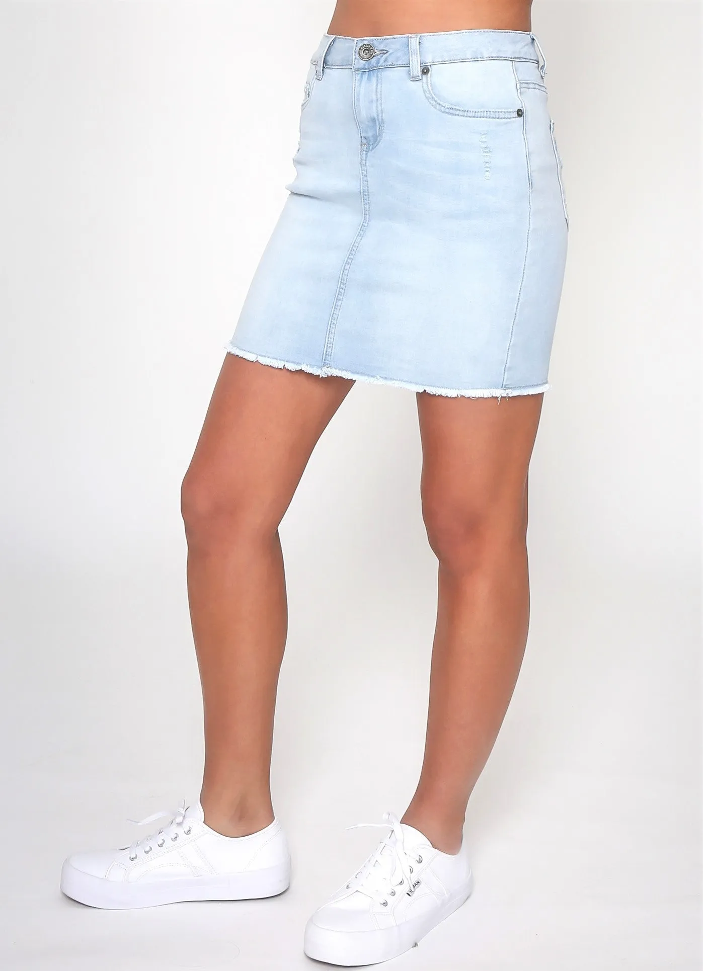 Ella Skirt - Light Blue