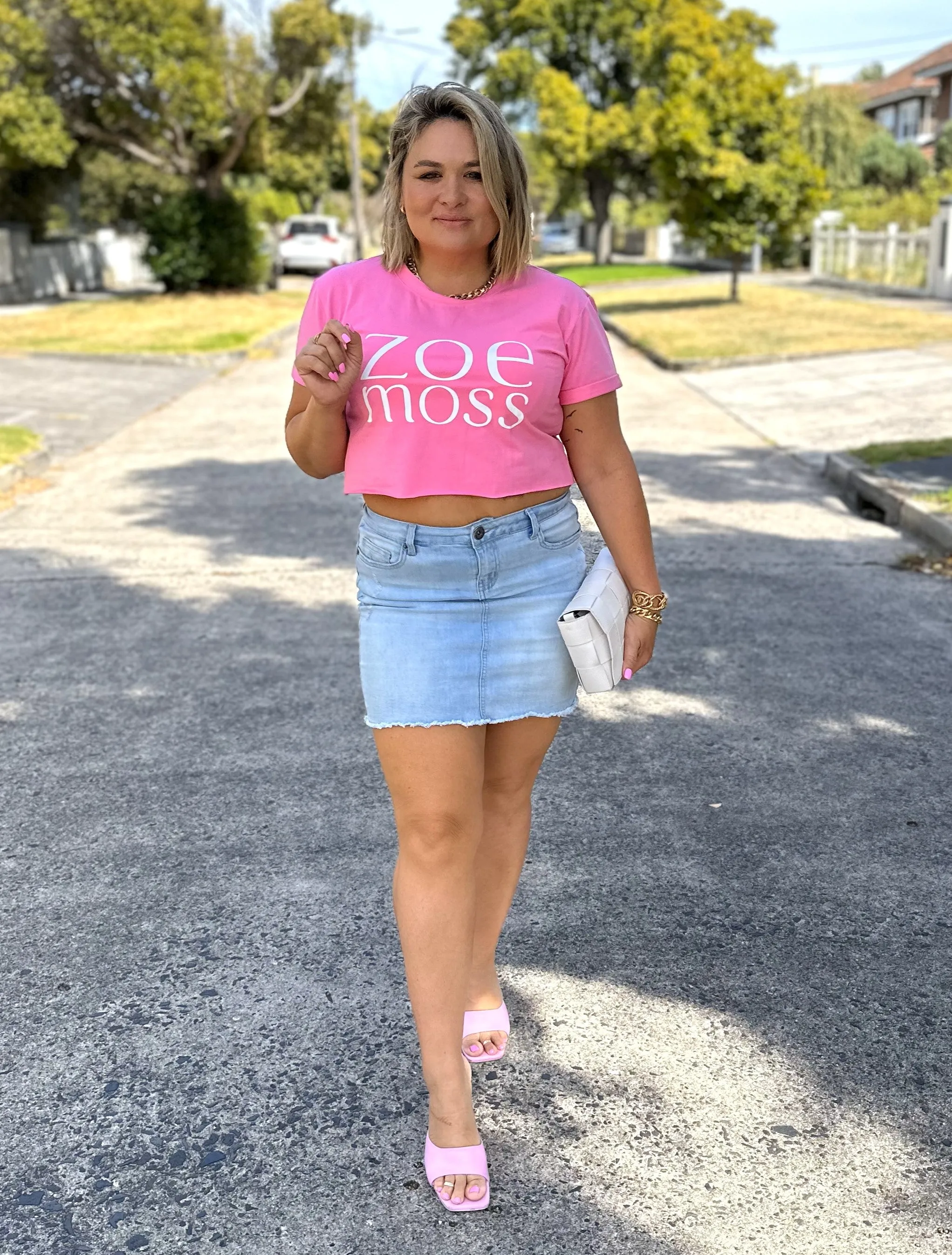 Ella Skirt - Light Blue