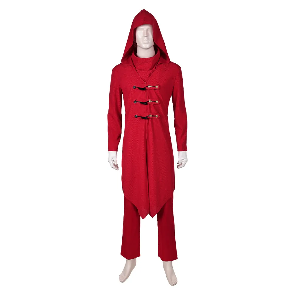 Game Dead by Daylight Subliminal Menace Legion Slipknot Red Outfit Cosplay Costume Outfits Halloween Carnival Suit