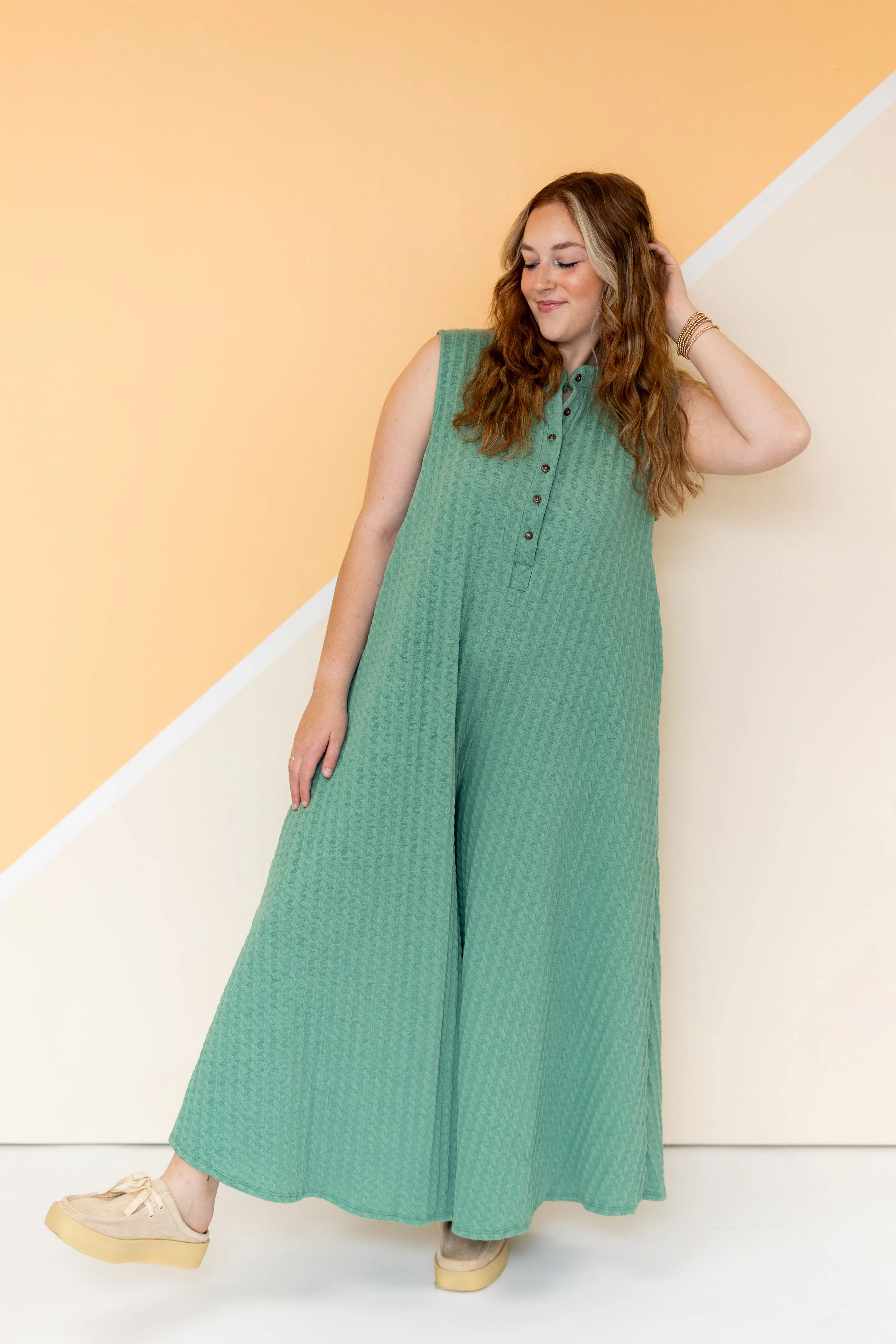 It's A For Sure Jumpsuit