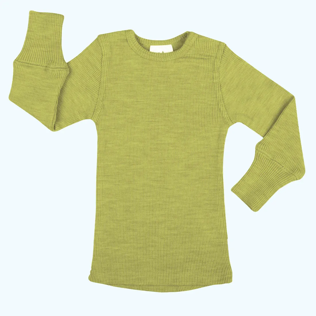 ManyMonths® Merino Wool Kids Long Sleeve Shirt 3-13 yr