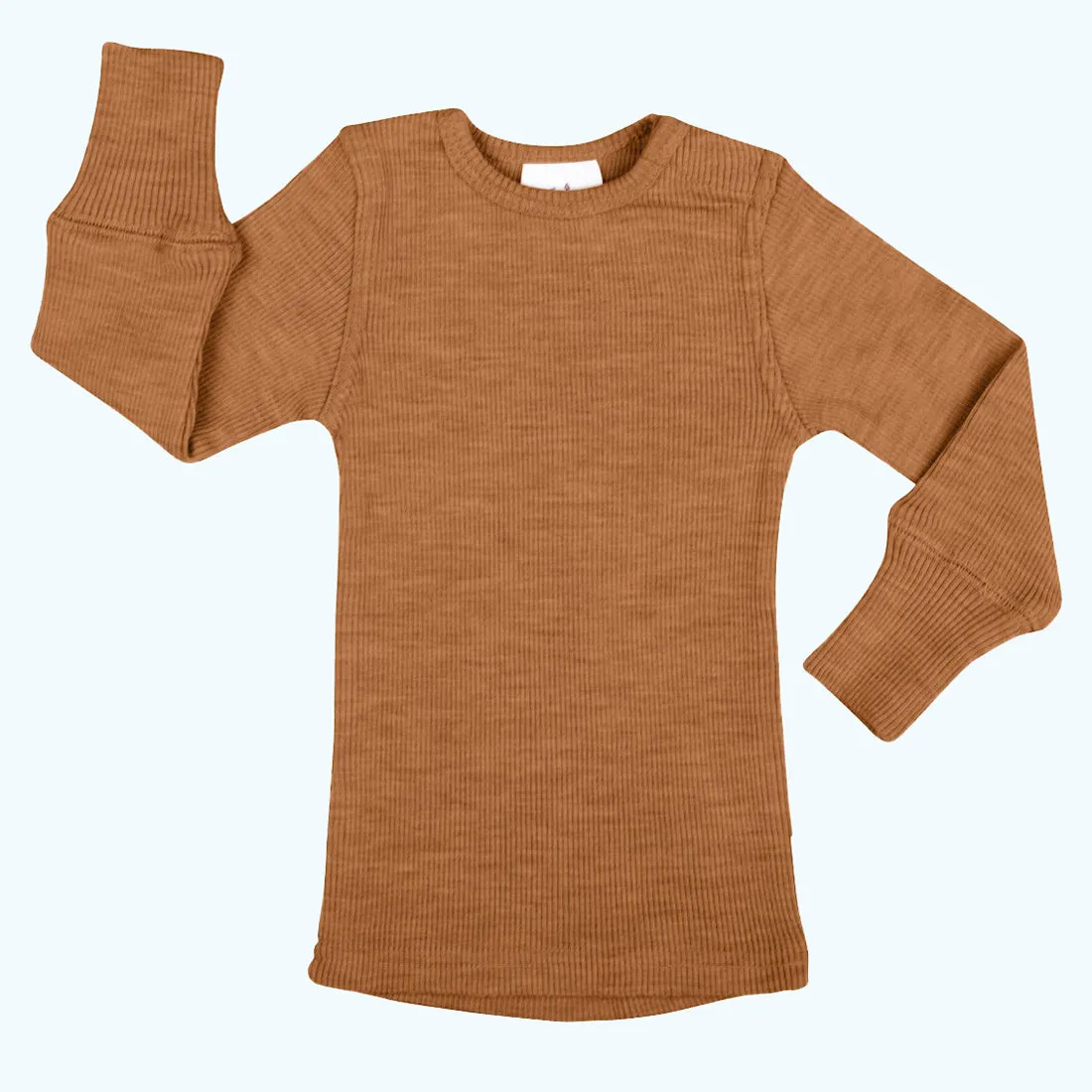 ManyMonths® Merino Wool Kids Long Sleeve Shirt 3-13 yr