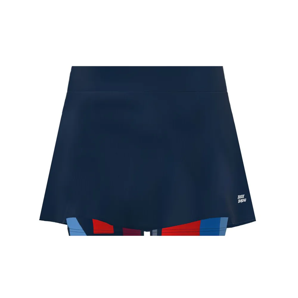 New York 2024 Printed Wavy Skort