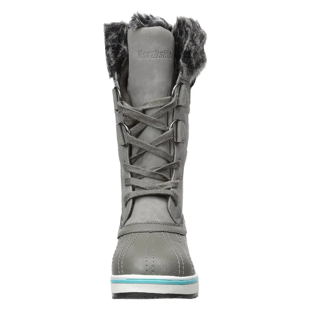 Northside Bishop Junior Girls Apres Boots - Grey/Blue