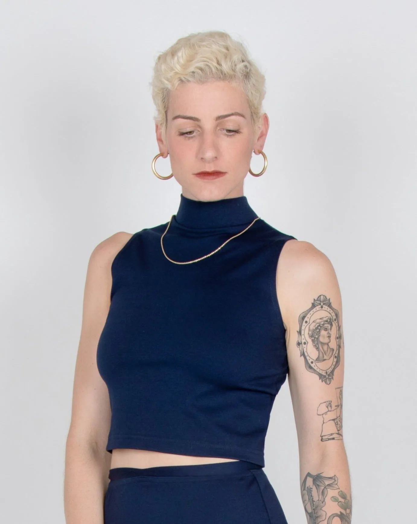 Plover Top 2-in-1 in Navy