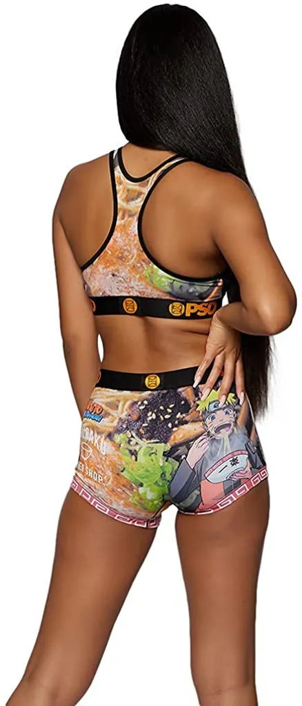 PSD Underwear Women's Athletic Fit Naruto Boy Short with Wide Elastic Band