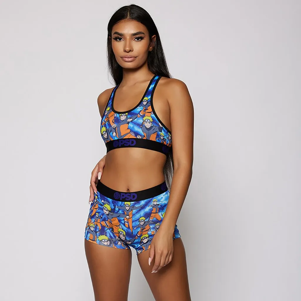PSD Underwear Women's Athletic Fit Naruto Boy Short with Wide Elastic Band