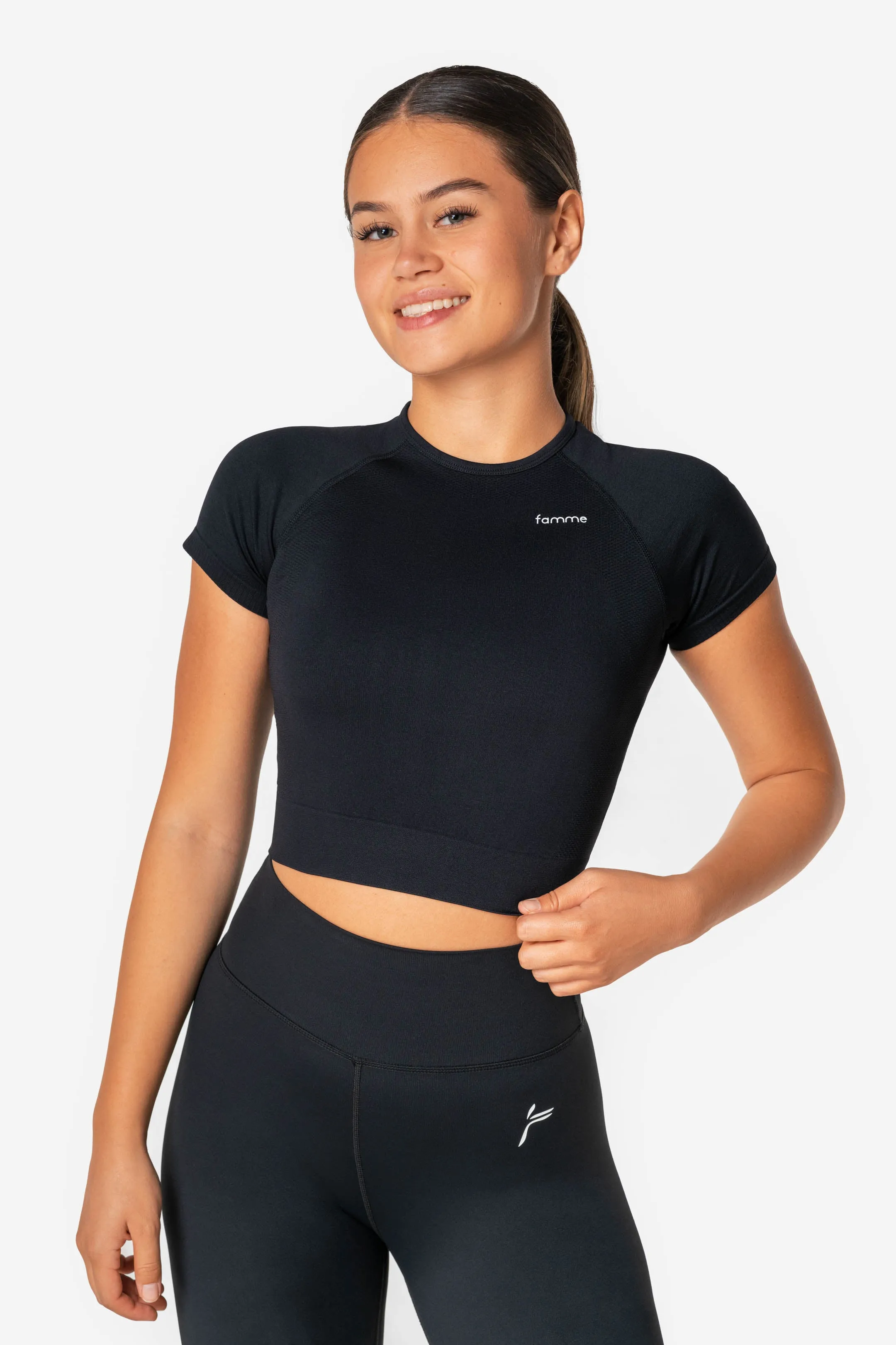 Seamless Cropped T-Shirt