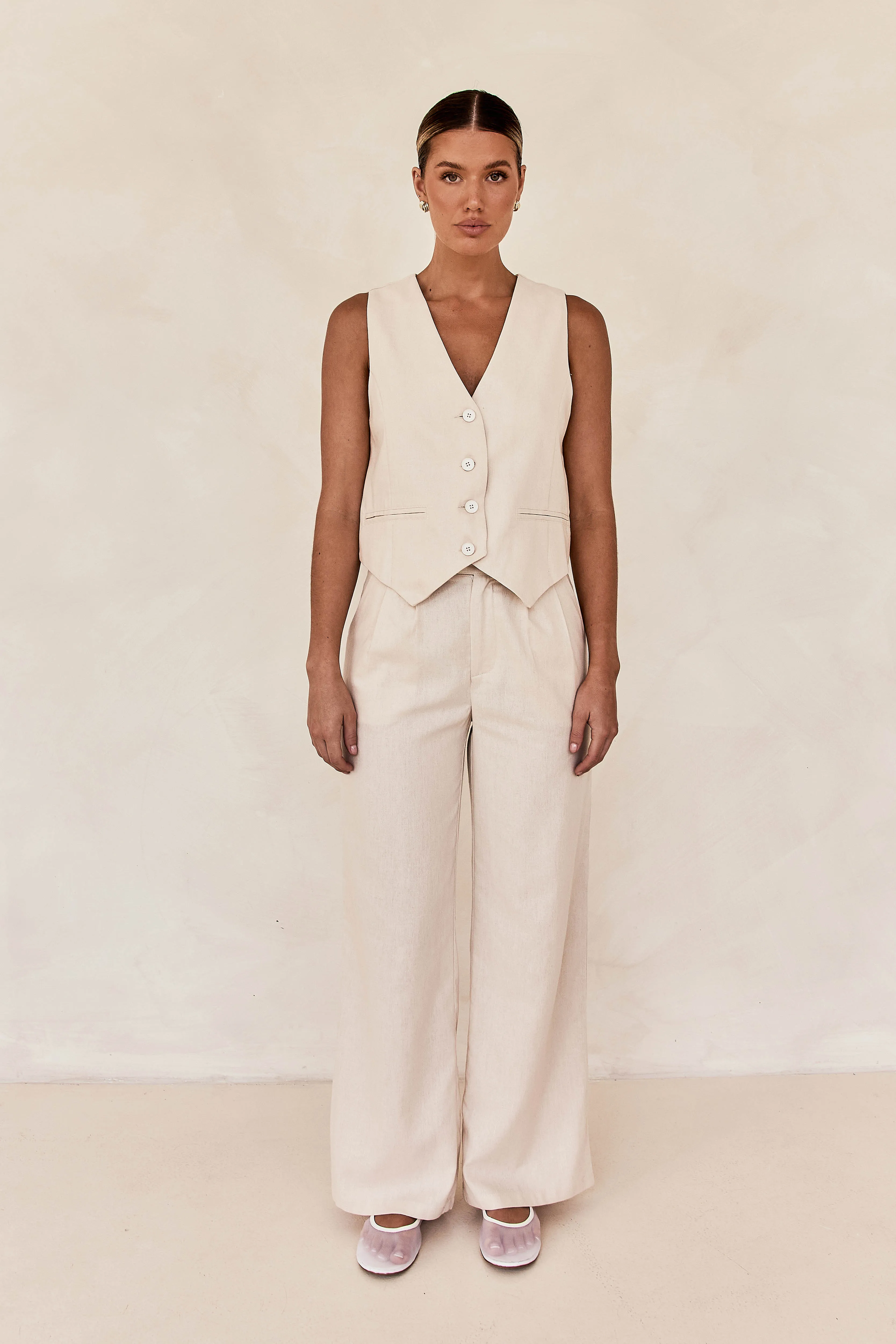 Sia Vest (Sand)