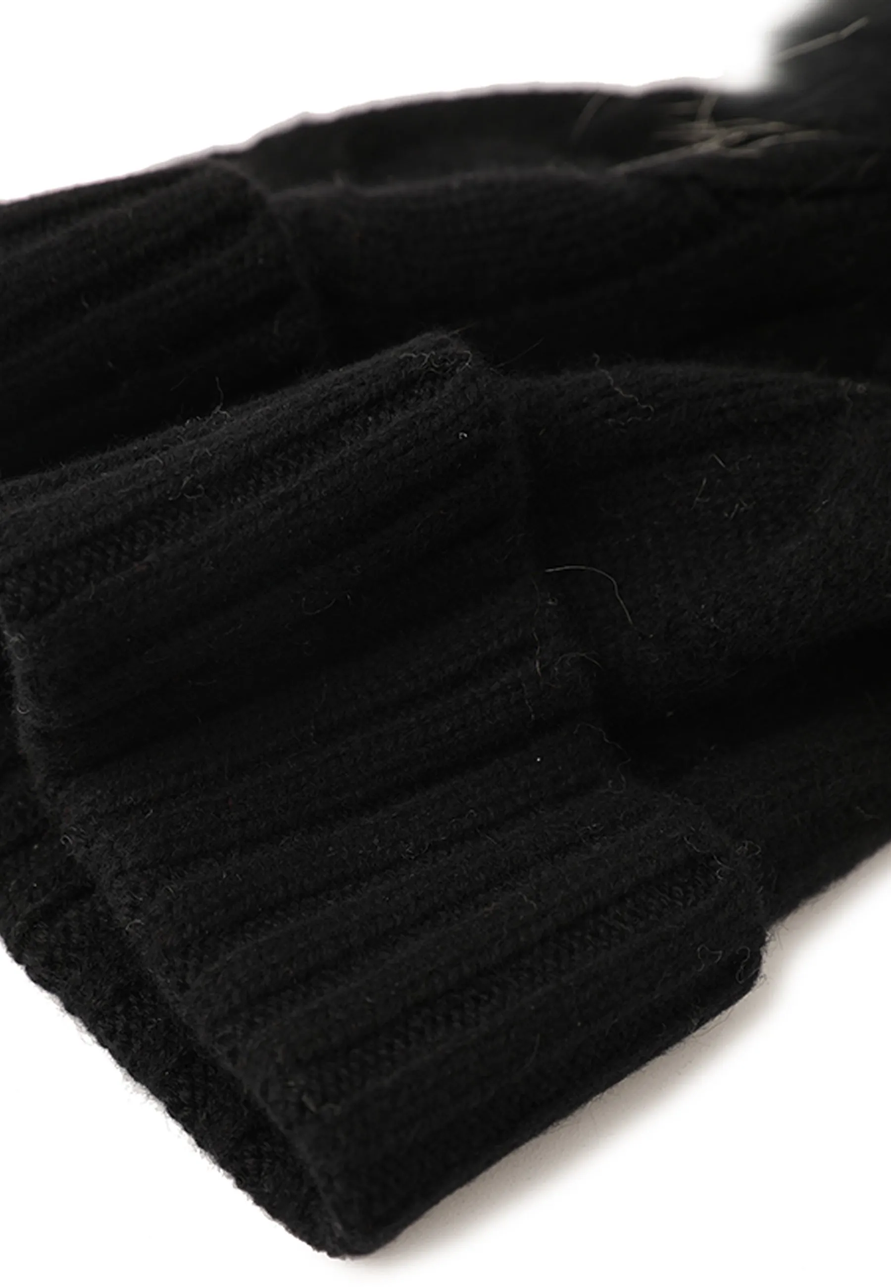 Soft Cable-Knit Mongolian Cashmere Beanie