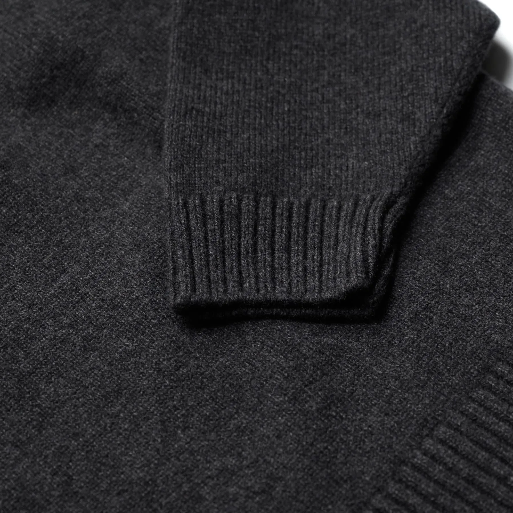 Source Sweater Merino Cashmere - Charcoal