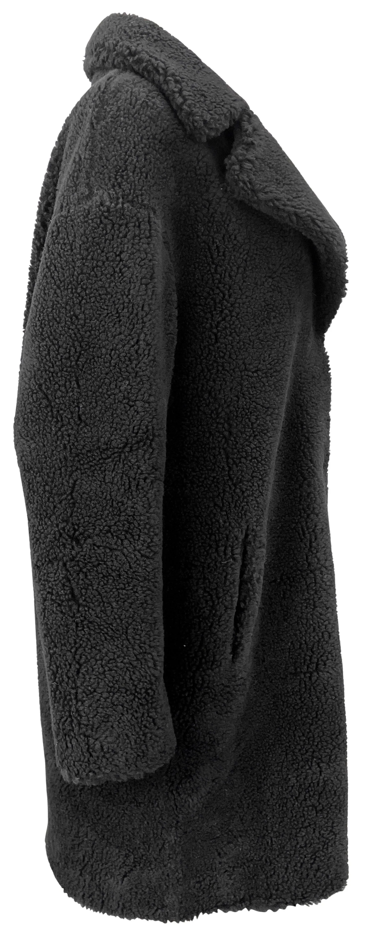 Stand Studio Camille Cocoon Coat in Black