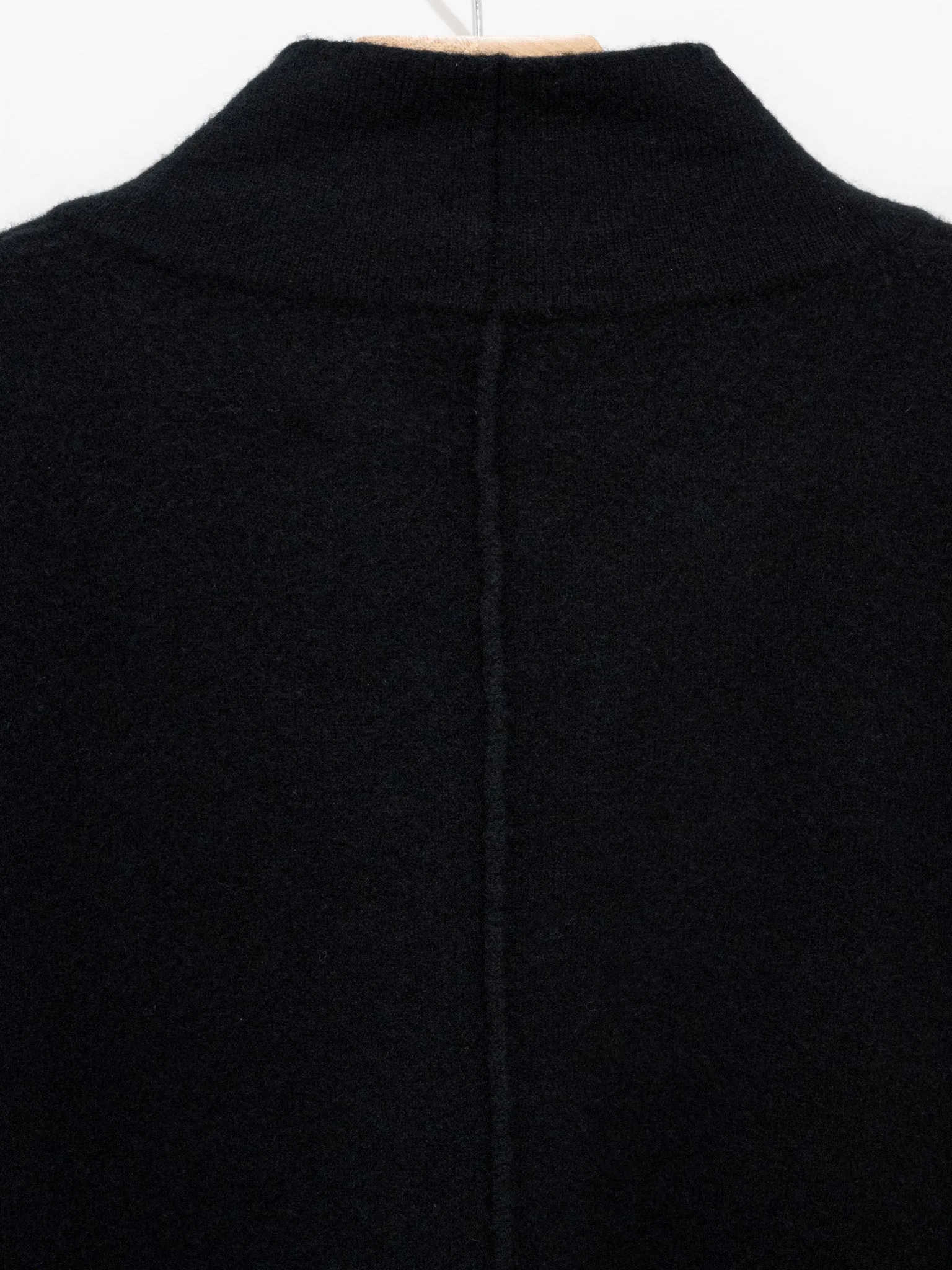 The Librarian Cardigan - Felted Merino Flint