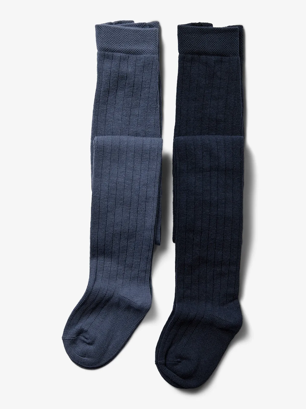 Tights 2-pack - Little - Navy/Vintage Blue