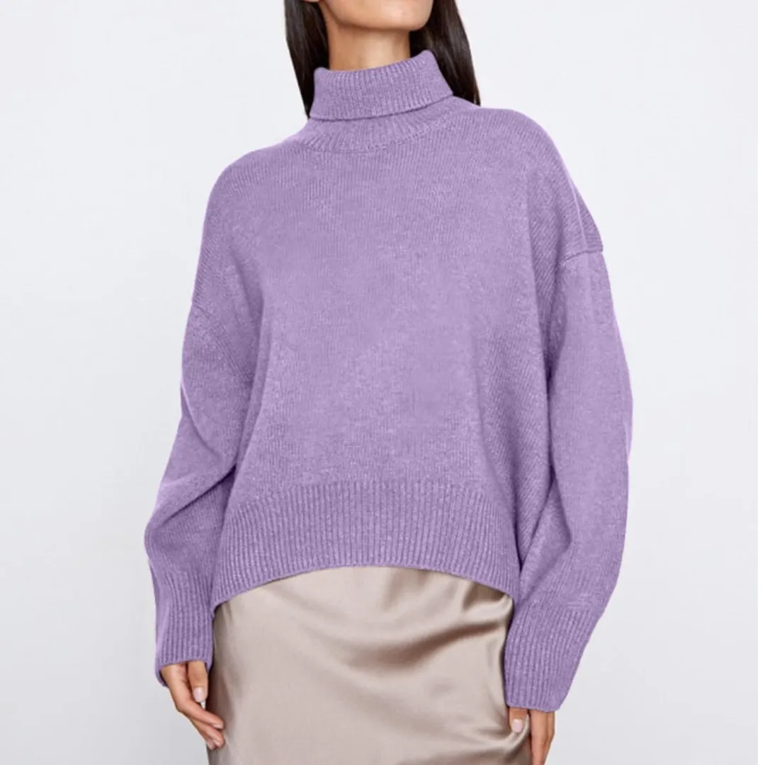 Wendy Women's Turtleneck Sweater