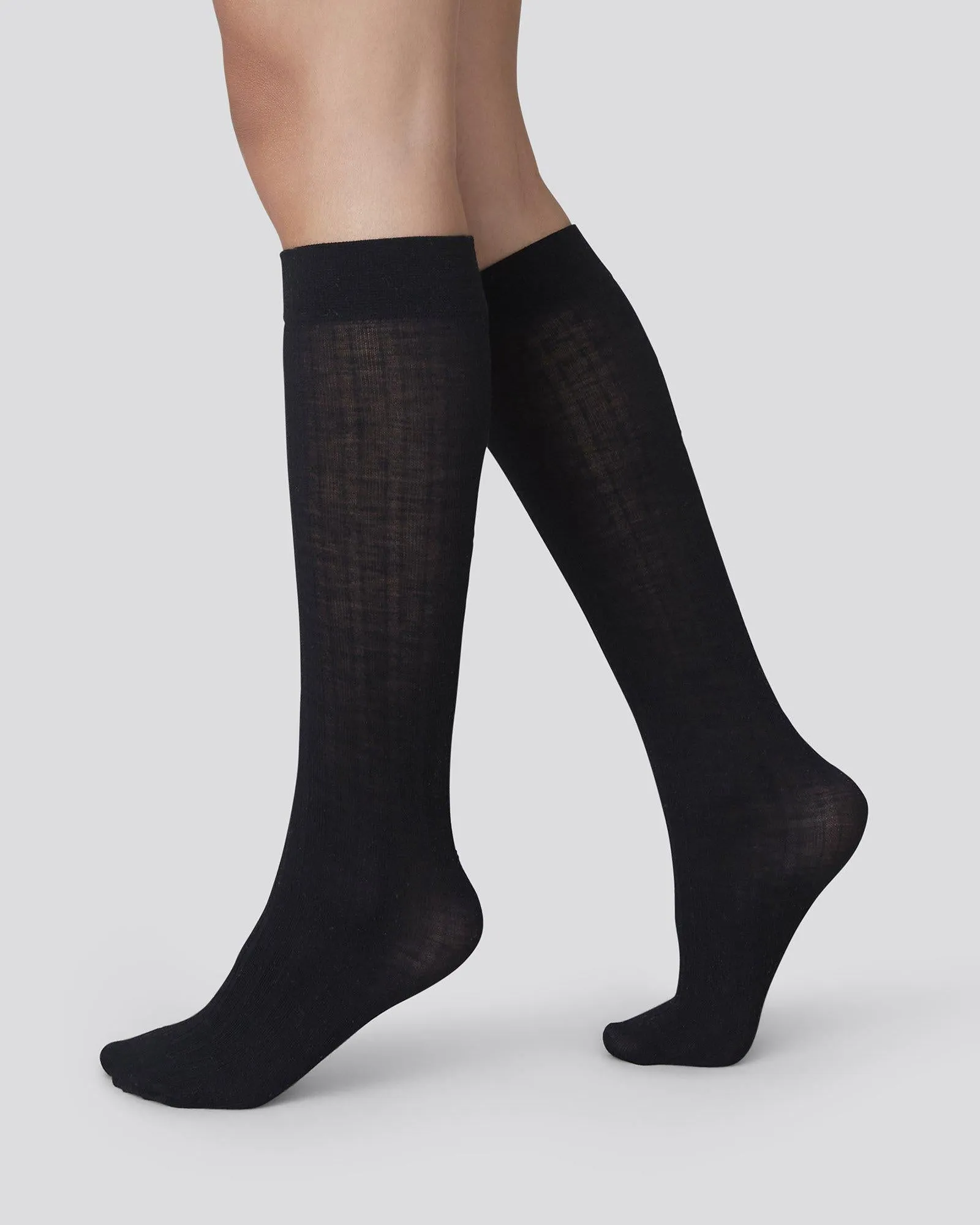 Wool Set Freja Ribbed Wool Knee-Highs 3 Pcs